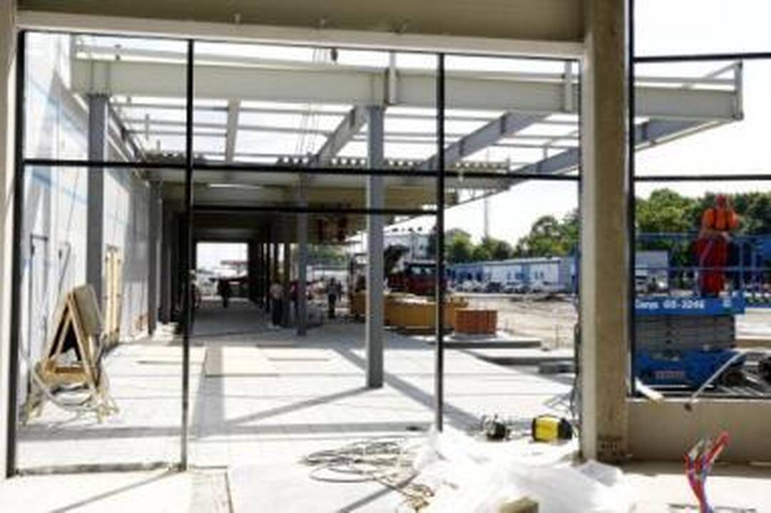 Apžiūrės: Objekto pripažinimo tinkamu naudoti komisija naująjį stoties pastatą dar kartą vertins penktadienį.