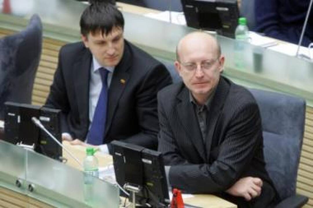 Valdžios vienybė ima aižėti
