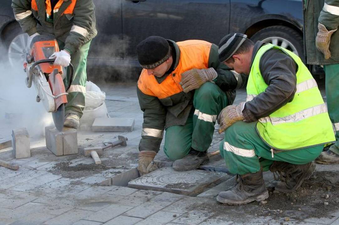 Gedimino pr. detektyvas: kas klojo kiniškas plyteles?