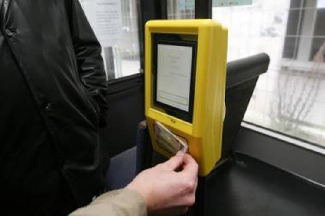Tvarka: priglaudus prie komposterio turi pypsėti visi tvarkingi elektroniniai bilietai.