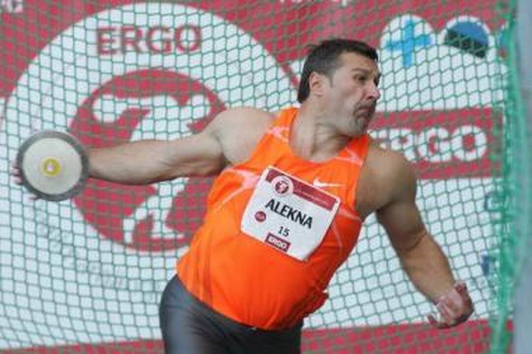 V.Alekna - vis dar vienas pagrindinių pretendentų Lietuvos rinktinėje laimėti medalį.