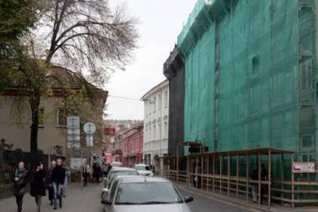 Tempas: kol kas A.Mickevičiaus bibliotekoje atlikta tik maždaug 17 proc. numatytų remonto darbų.