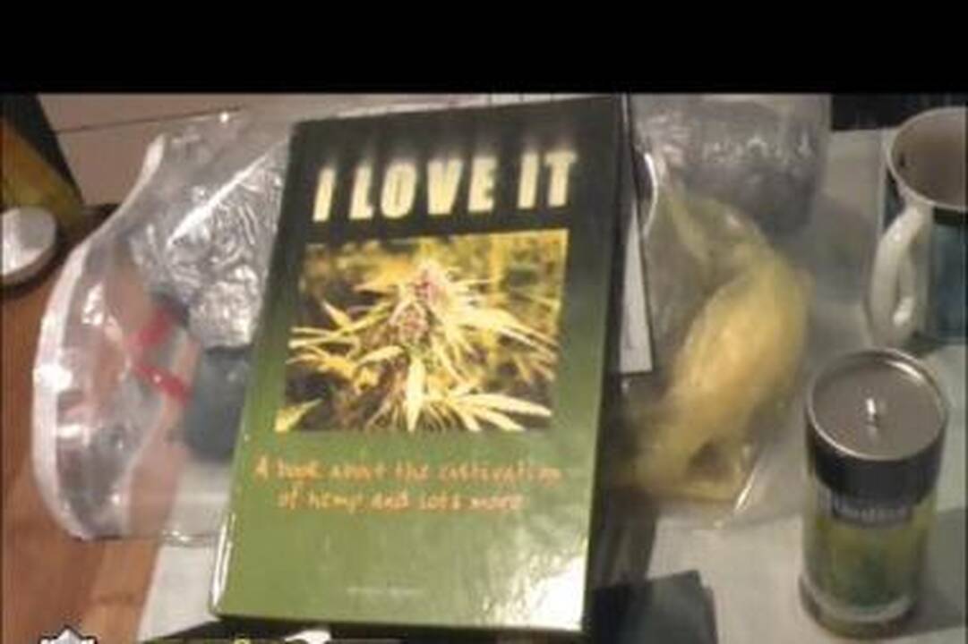 Literatūra: sodyboje kanapes auginęs įtariamasis buvo apsirūpinęs ir knyga, mokančia, kaip tai daryti.