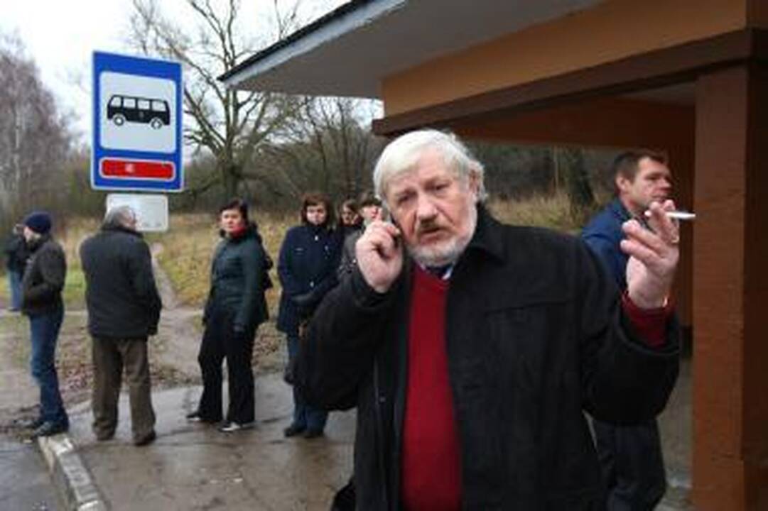 Ko V.Šustauskas lankosi policijoje?