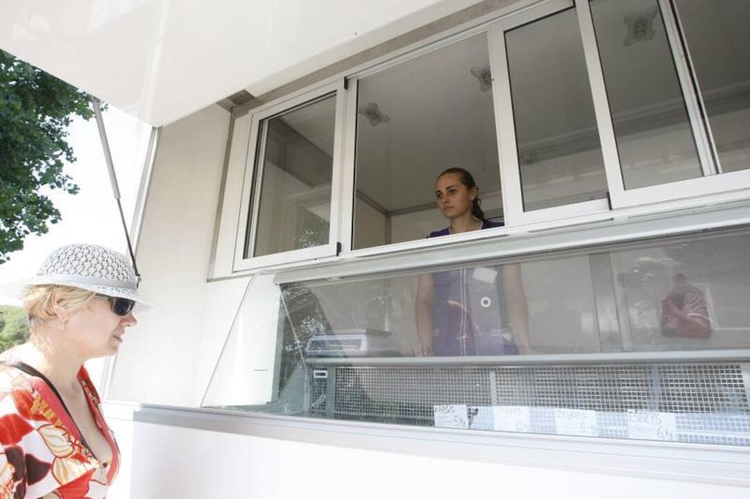 Prekyba šviežiomis žuvimis Klaipėdoje klesti
