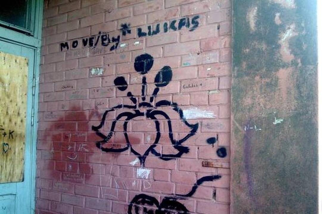 Šešis kartus teistam sienų tepliotojui - viešieji darbai ir bauda