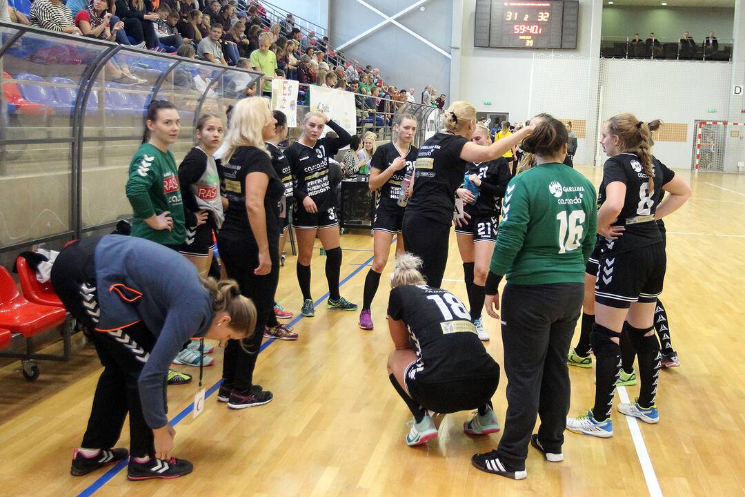 Rankinio supertaurė: „Garliava“ –„Žalgiris“ 31:32
