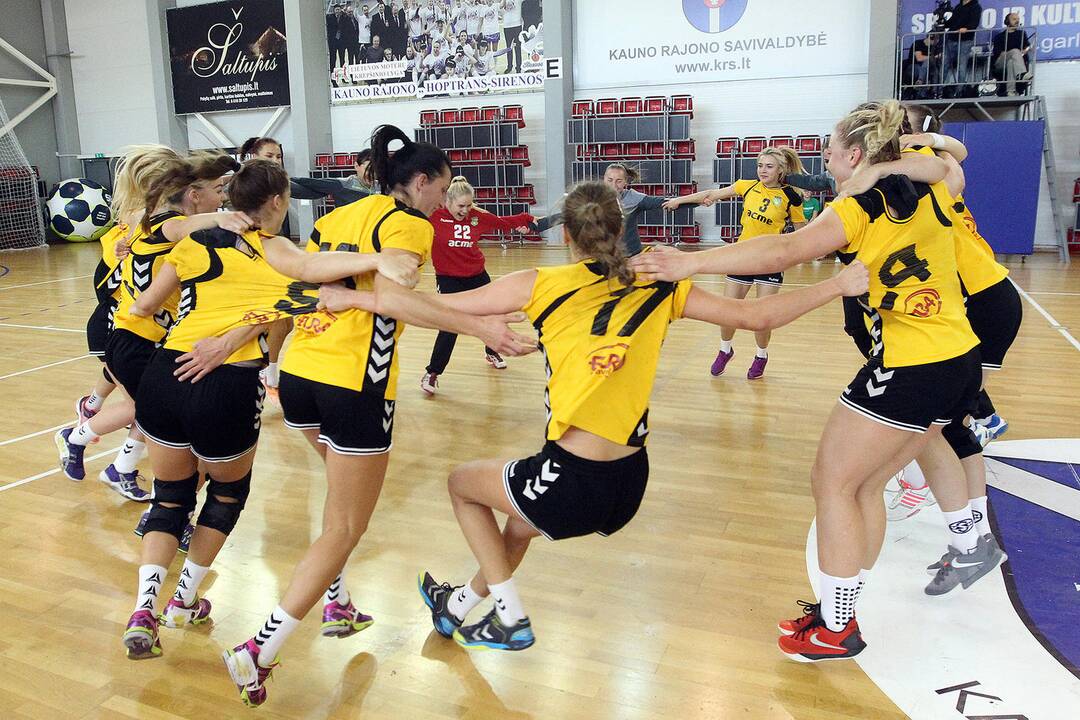 Rankinio supertaurė: „Garliava“ –„Žalgiris“ 31:32