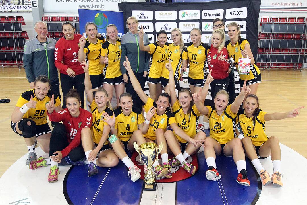 Rankinio supertaurė: „Garliava“ –„Žalgiris“ 31:32