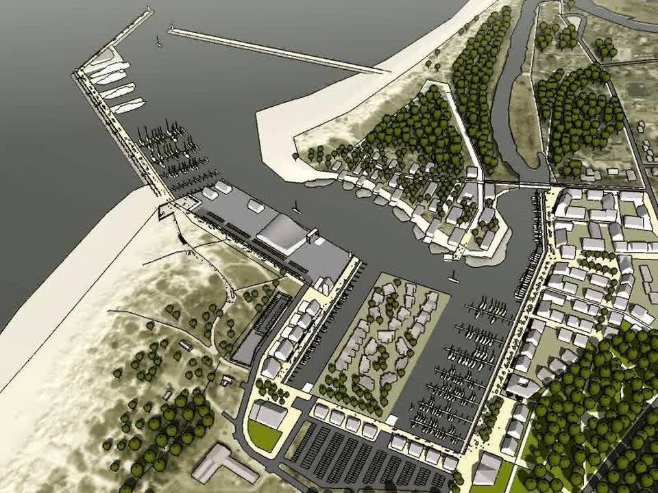 Realybė: šiandien Šventosios uoste galima vienintelė veikla – „rekreacinė žvejyba“.