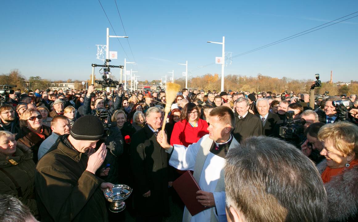 Panemunės tilto atidarymas