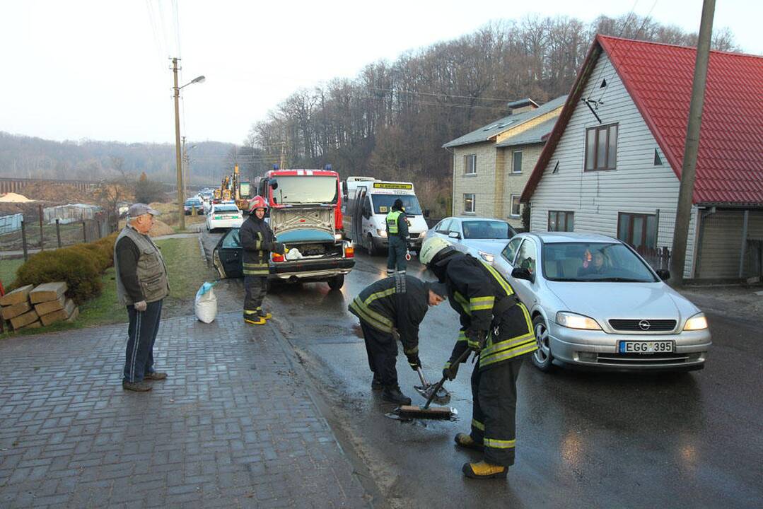 Avarija Piliakalnio gatvėje