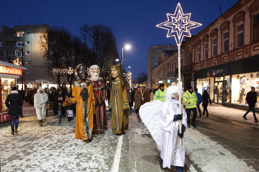 Trys karaliai atkeliavo į Kauną