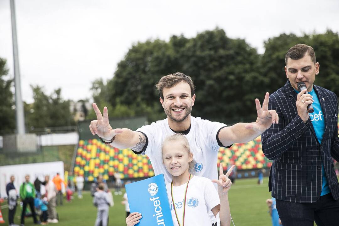 UNICEF vaikų bėgimas