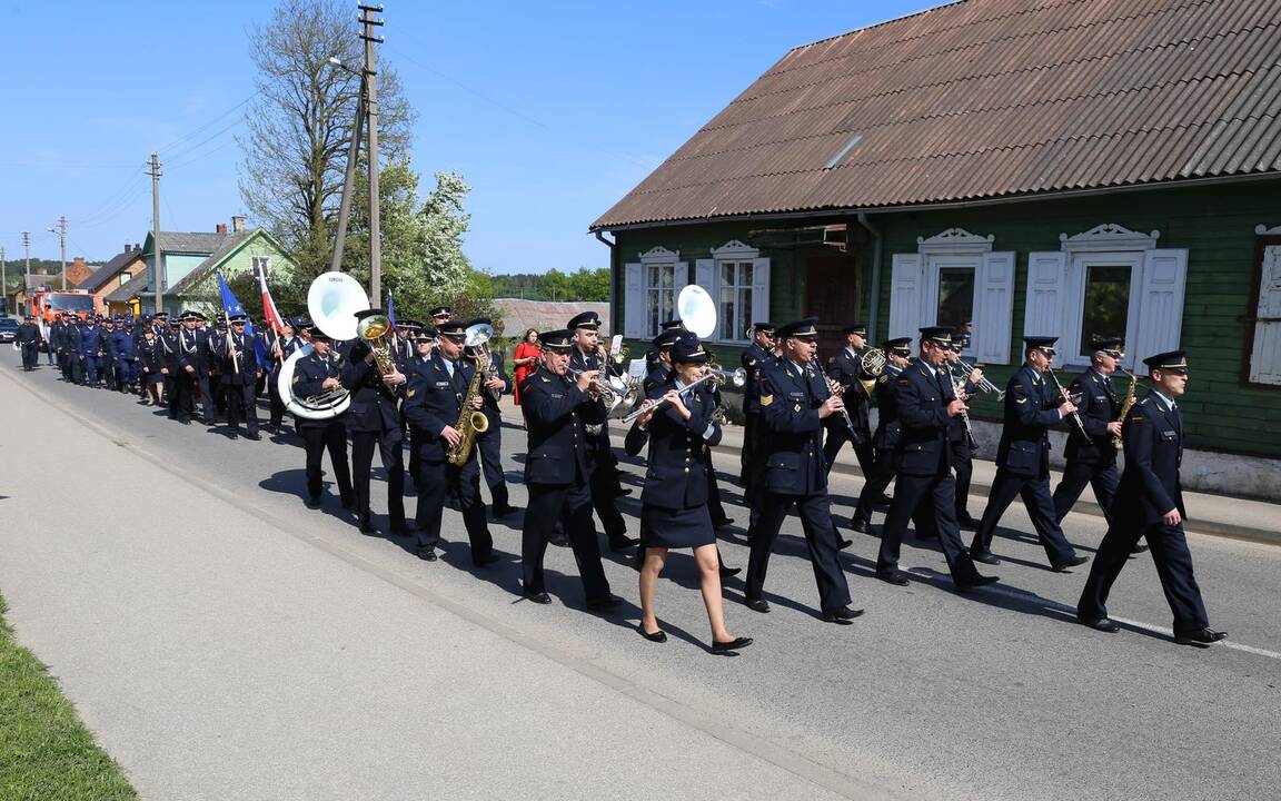 Vandžiogala turi naują gaisrinę