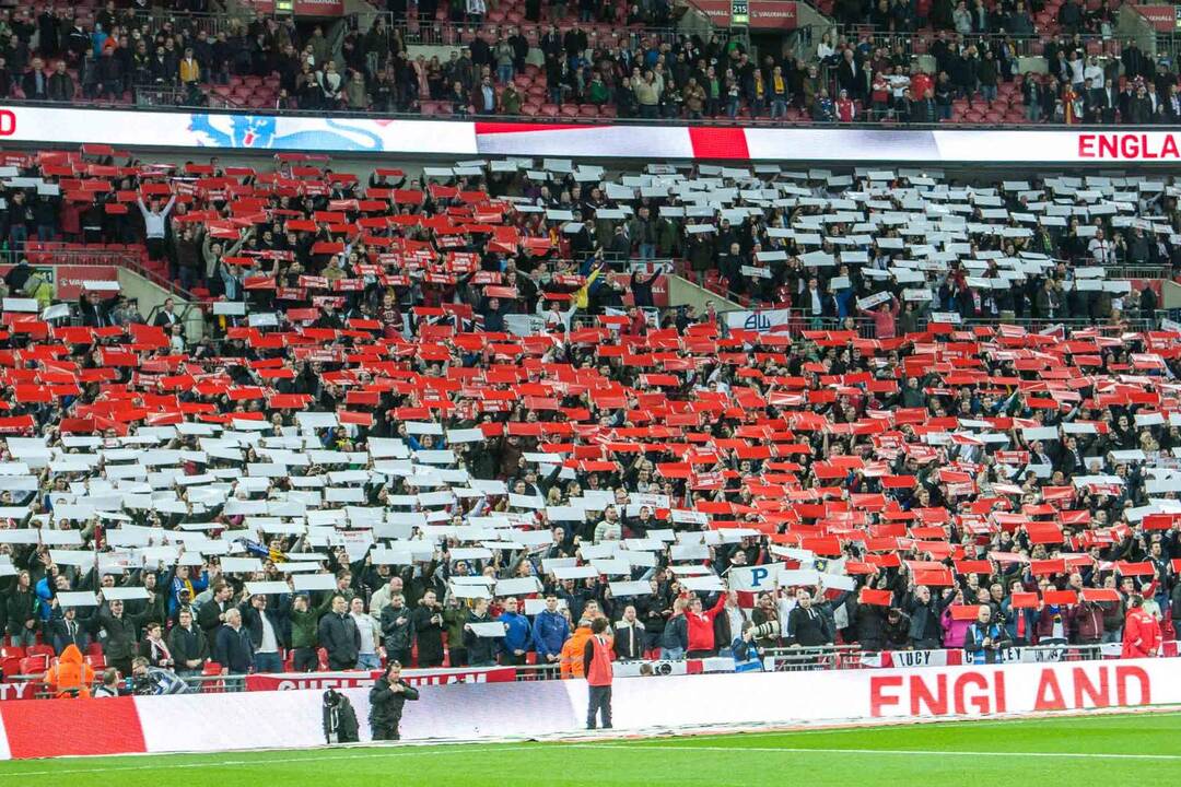 Lietuva - Anglija "Wembley" stadione