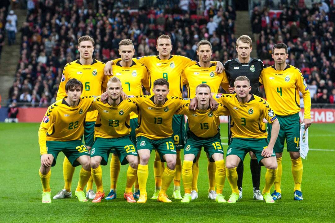 Lietuva - Anglija "Wembley" stadione