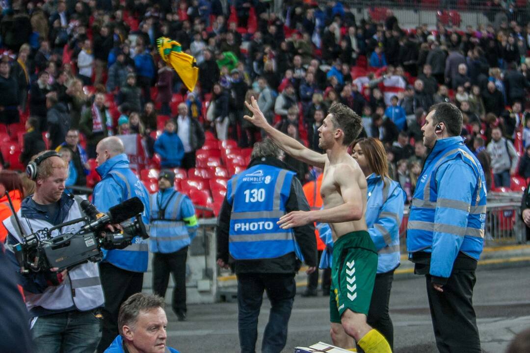 Lietuva - Anglija "Wembley" stadione