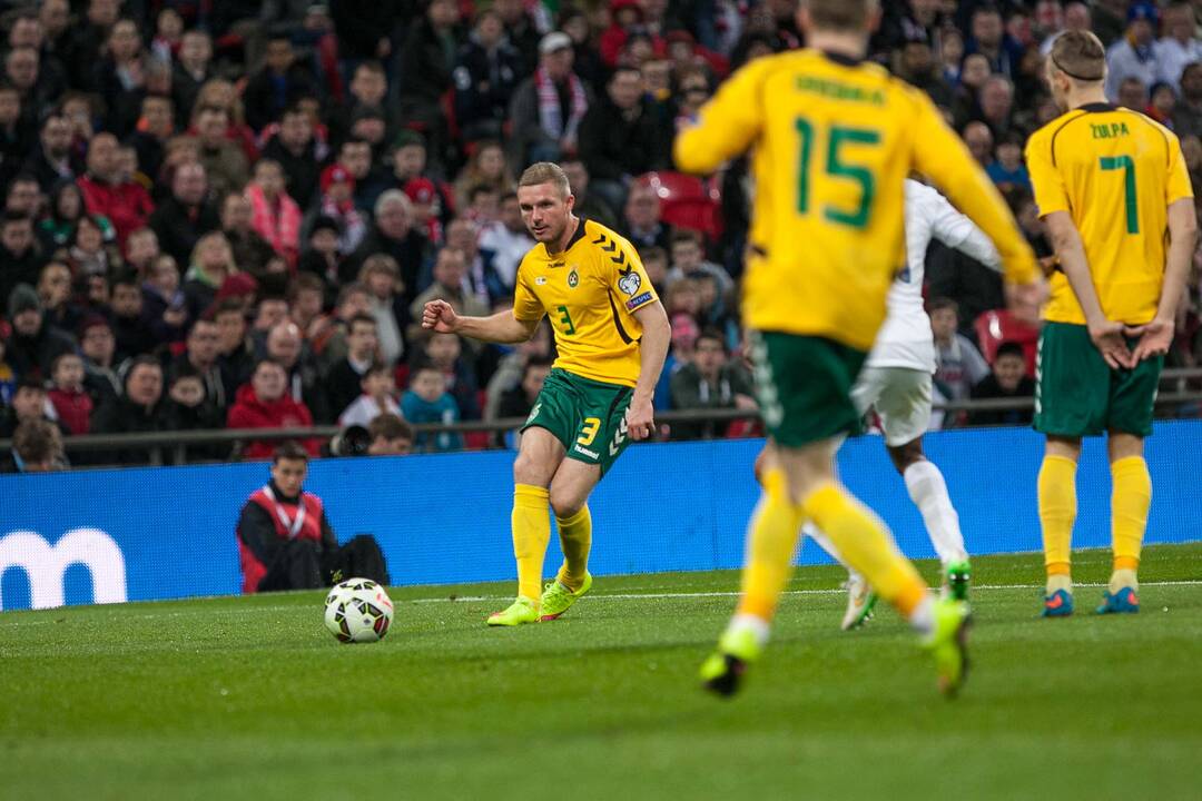 Lietuva - Anglija "Wembley" stadione