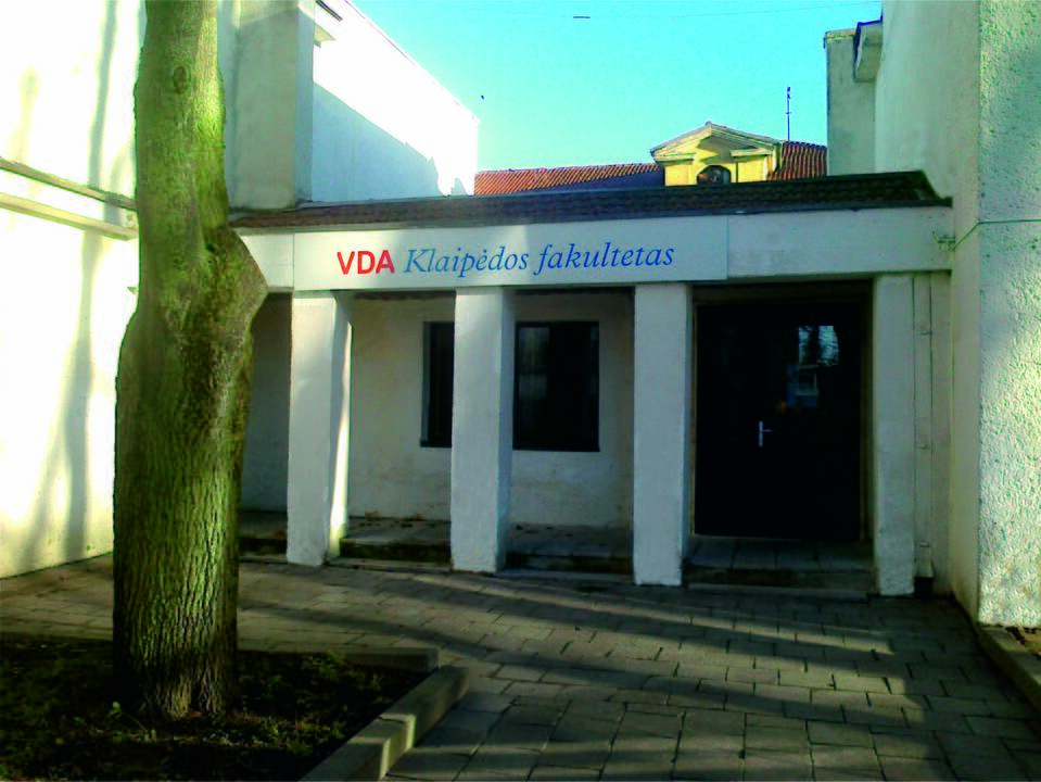 VDA Klaipėdos fakulteto studentai