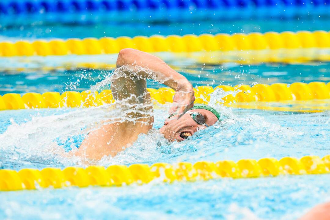 J. Kinderio pasirodymas olimpiadoje