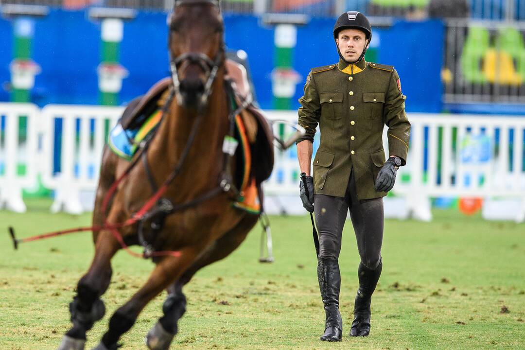 J. Kinderio pasirodymas olimpiadoje