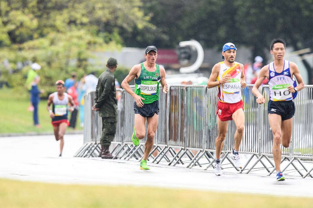 Maratonininkų kova dėl medalių