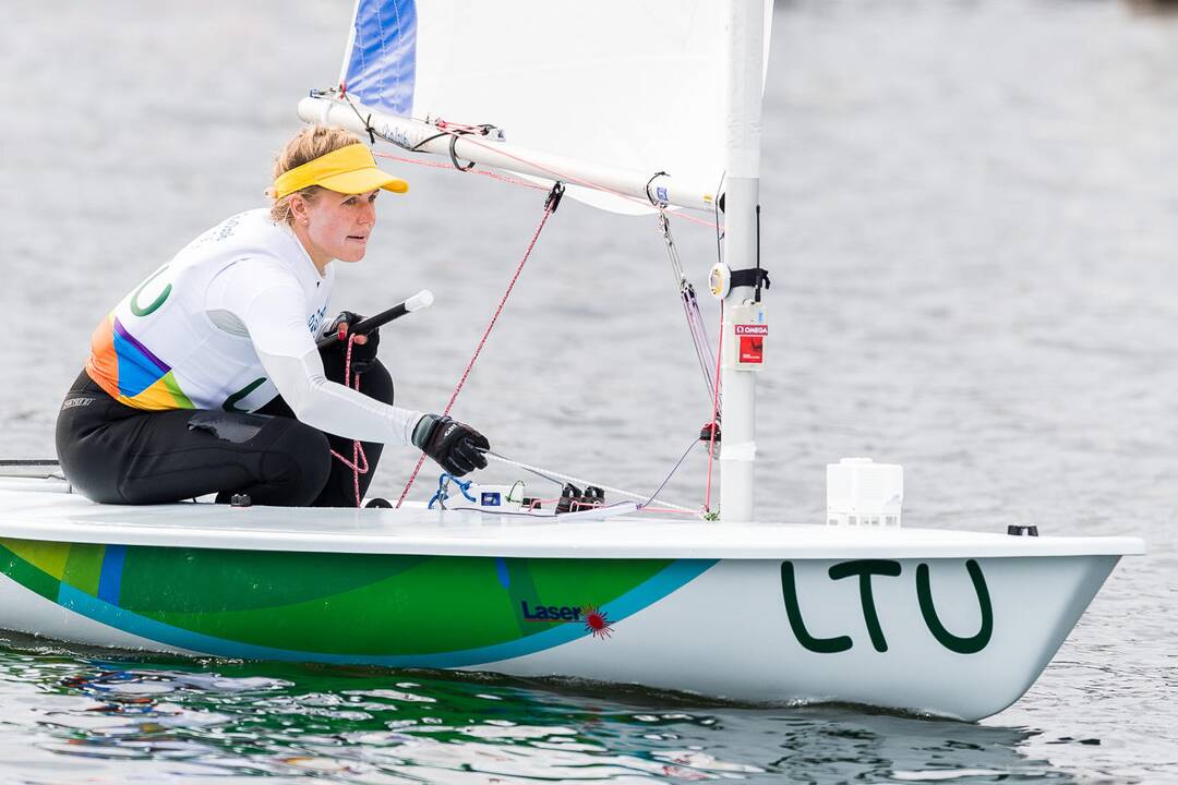 G. Scheidt aštuntąjį „Laser Radial“ klasės plaukimą baigė 21–a