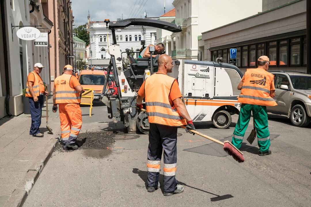 Vilniuje atnaujinama Totorių gatvė