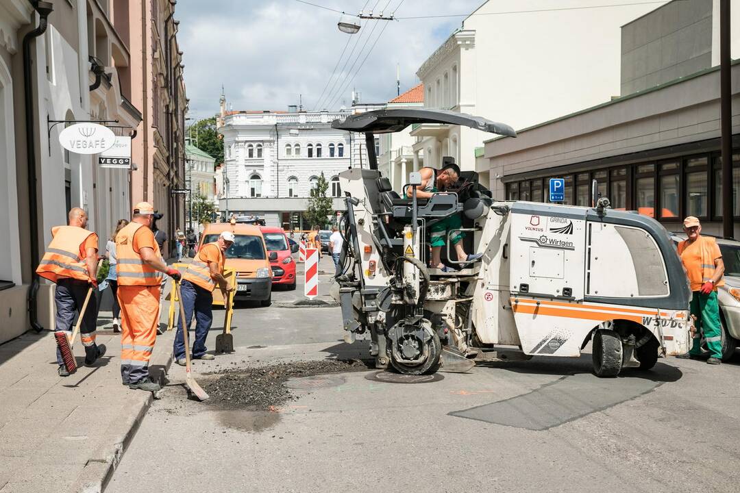 Vilniuje atnaujinama Totorių gatvė