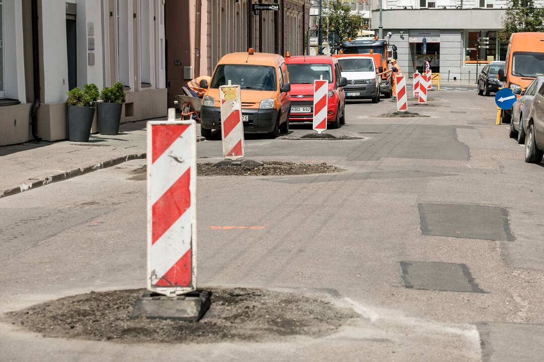 Vilniuje atnaujinama Totorių gatvė