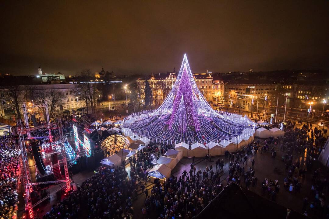 Vilniaus eglės įžiebimas