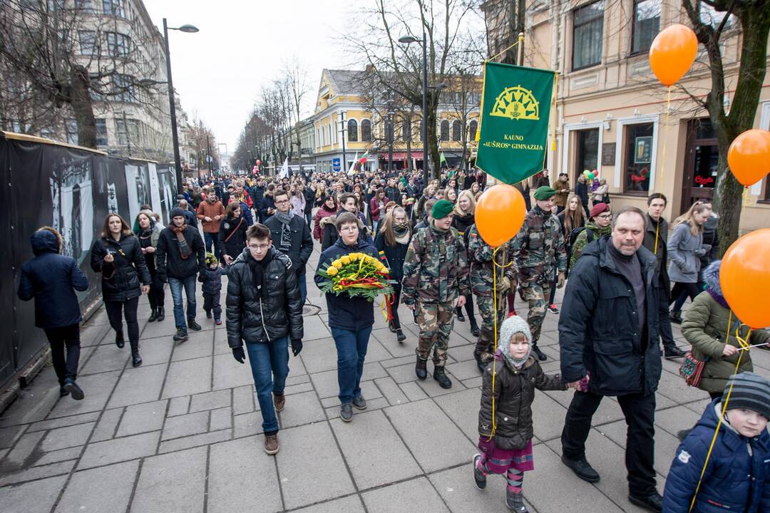 Kaunas švenčia laisvę