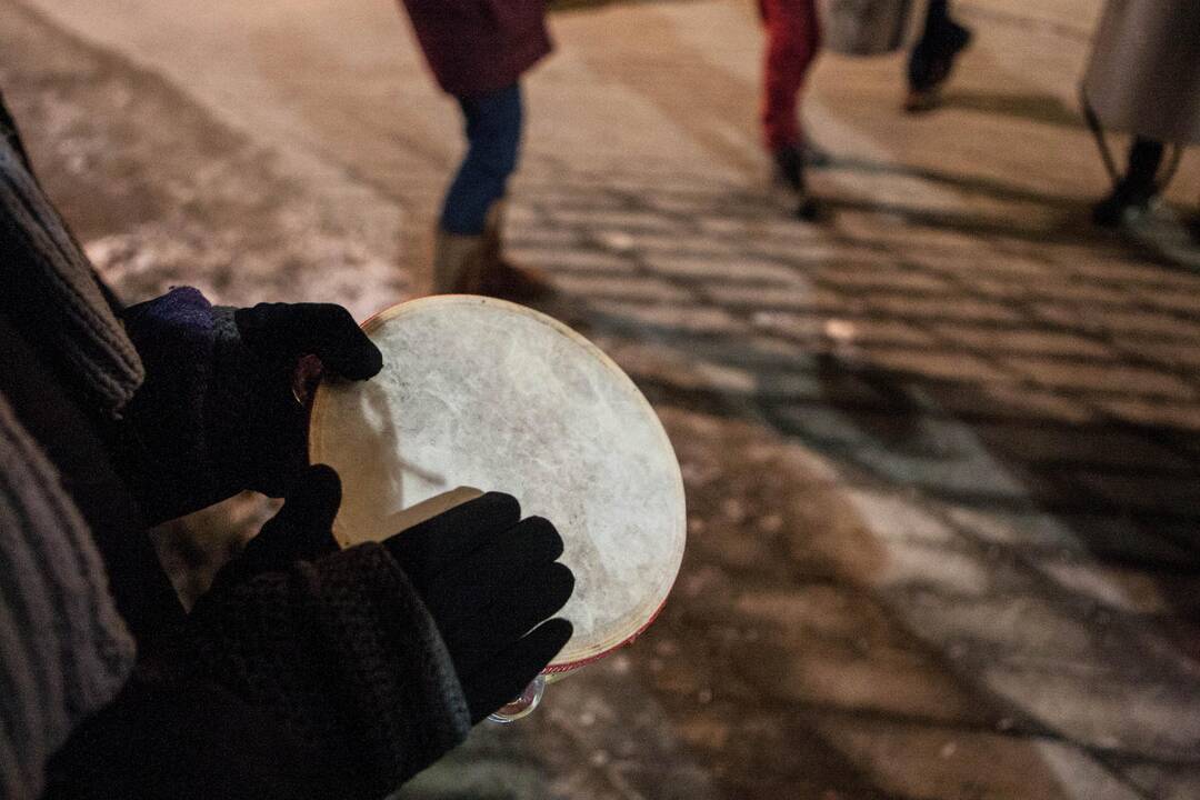 Protestas prie  restorano "Casa della pasta"