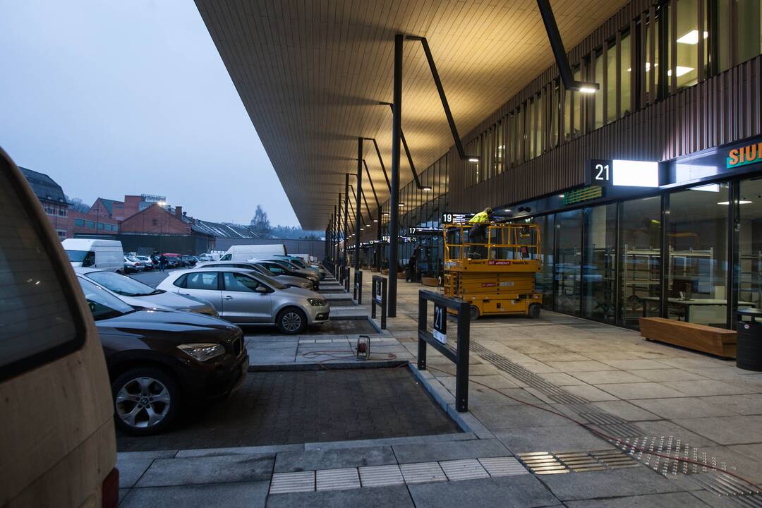 Kauno autobusų stoties atidarymas