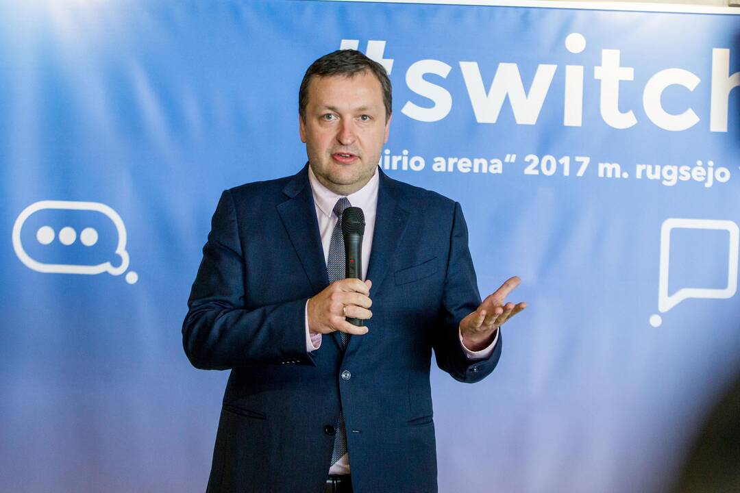 "#SWITCH!" spaudos konferencija