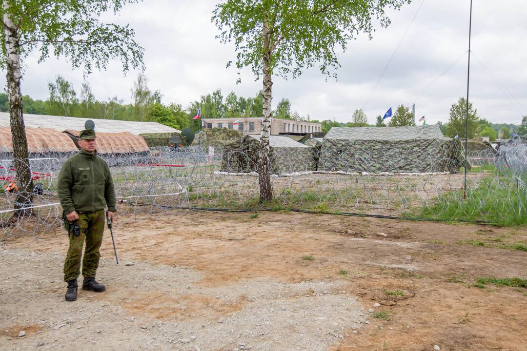 Kaune rengiamasi NATO karių pratyboms