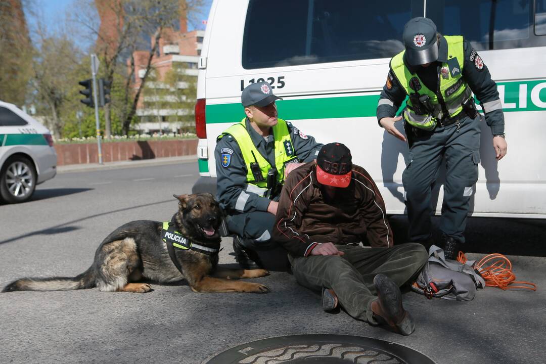 Policijos pratybos Klaipėdoje