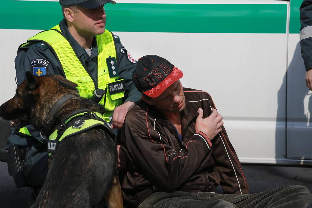 Policijos pratybos Klaipėdoje