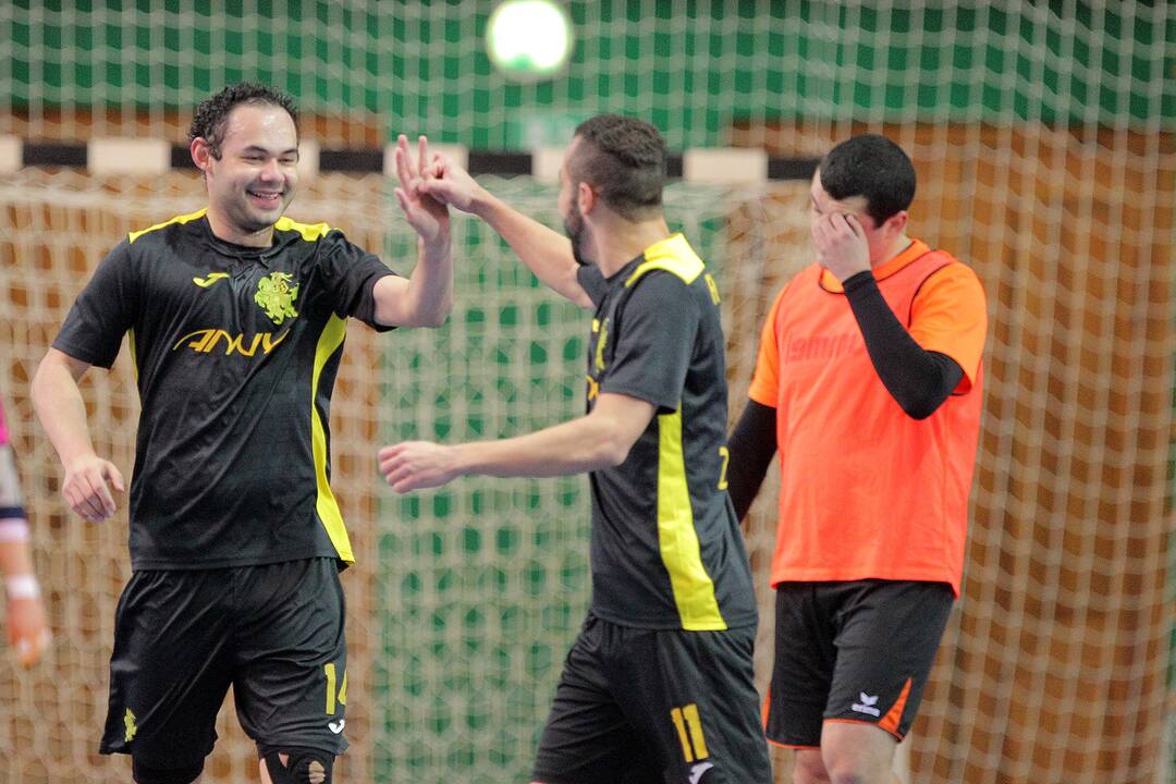 Salės futbolas: „Vytis“ – „Celsis“ 6:2