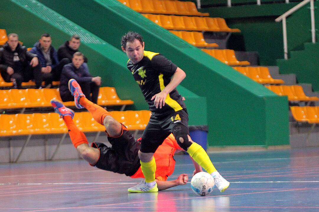 Salės futbolas: „Vytis“ – „Celsis“ 6:2