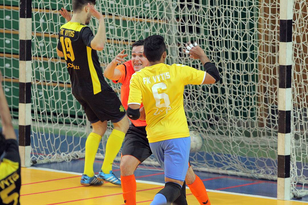 Salės futbolas: „Vytis“ – „Celsis“ 6:2