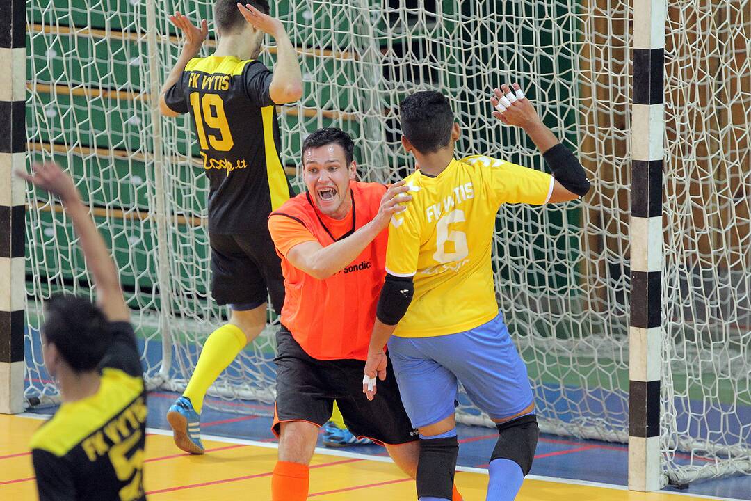 Salės futbolas: „Vytis“ – „Celsis“ 6:2