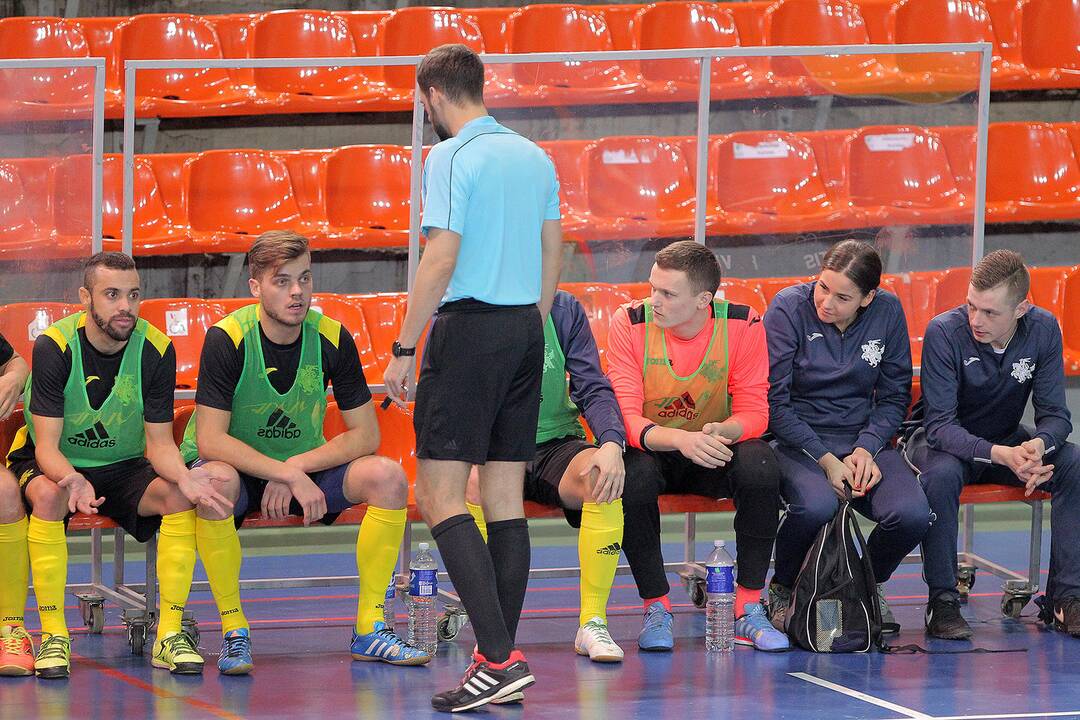 Salės futbolas: „Vytis“ – „Celsis“ 6:2