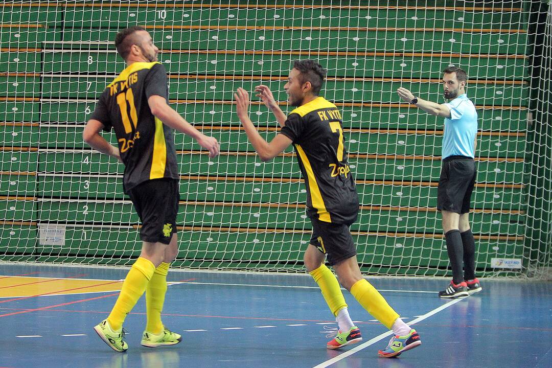 Salės futbolas: „Vytis“ – „Celsis“ 6:2