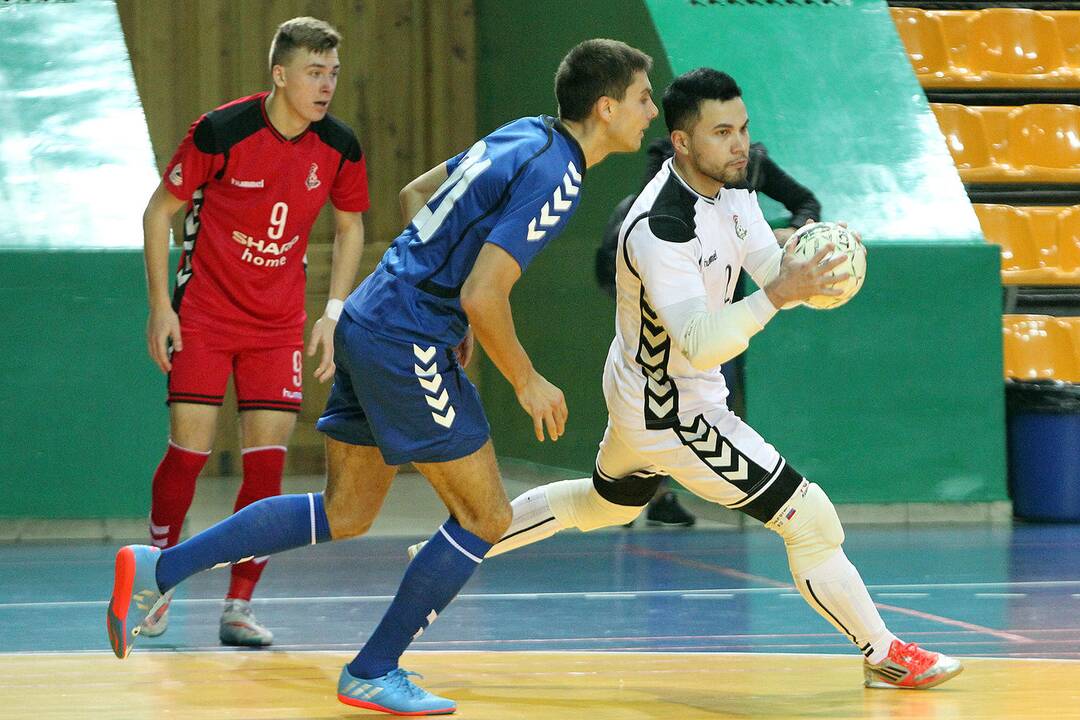 Salės futbolas: „Vytis“ – „Inkaras“ 2:1