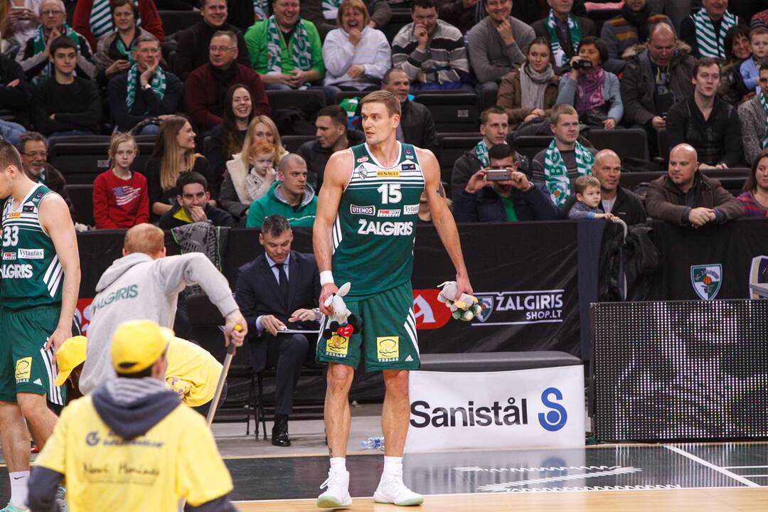 Lkl rungtynės : "Žalgiris" - "Šiauliai"