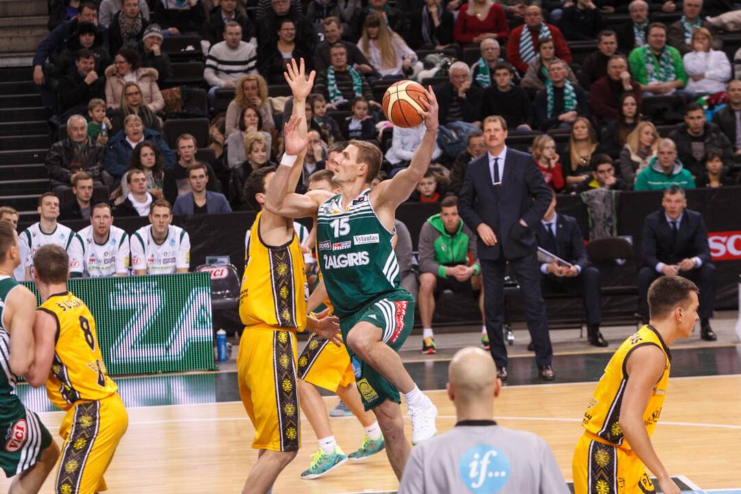 Lkl rungtynės : "Žalgiris" - "Šiauliai"