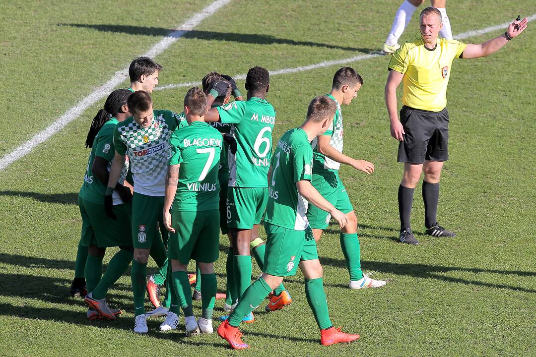 A lyga: „Kauno Žalgiris“ – Vilniaus „Žalgiris“ 0:2