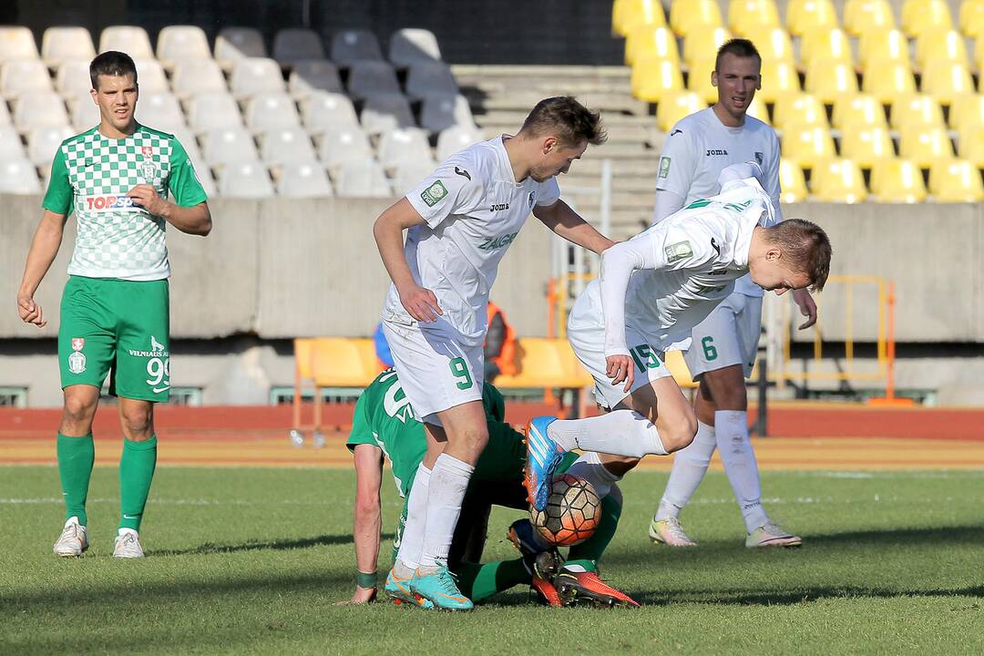 A lyga: „Kauno Žalgiris“ – Vilniaus „Žalgiris“ 0:2